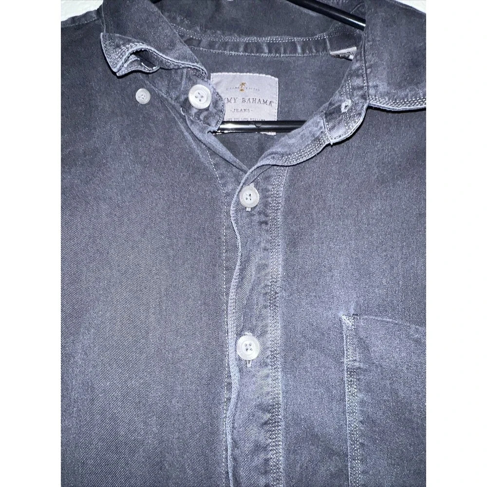 tommy bahama button down shirt large long sleeve - Picture 3 of 11
